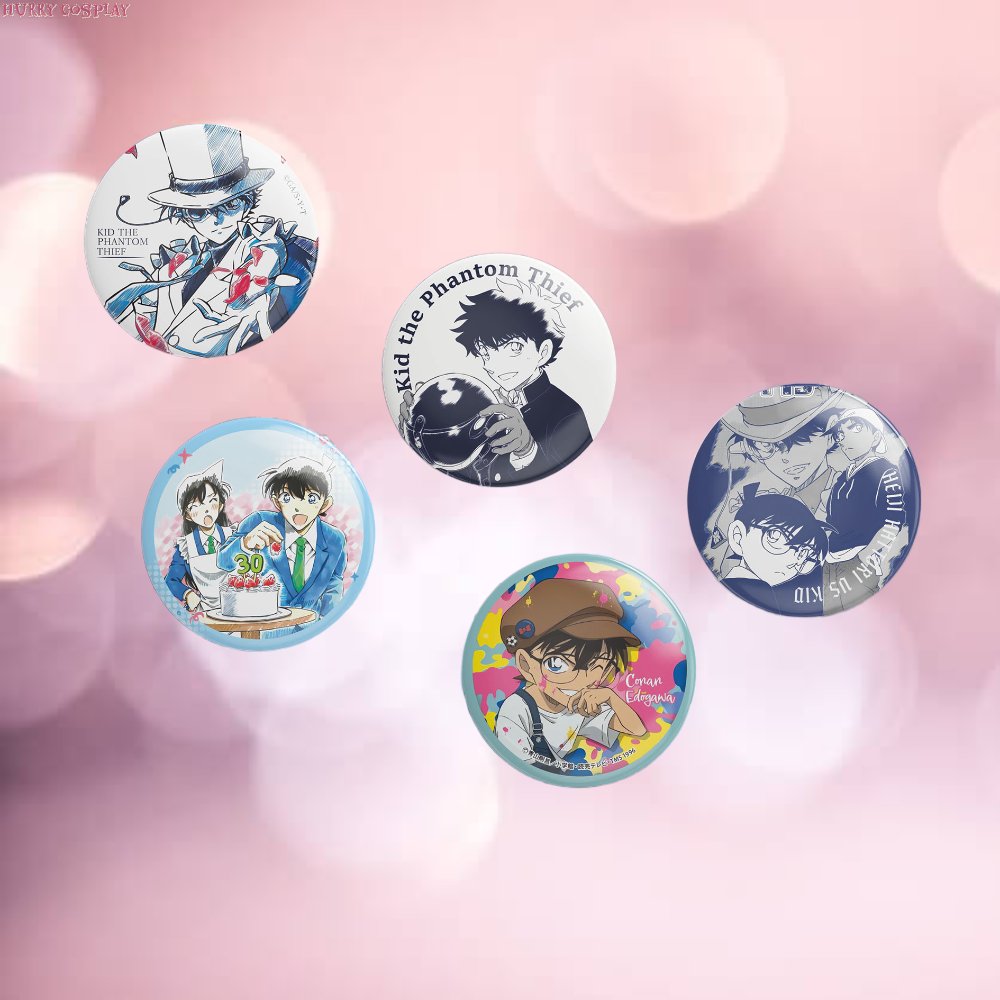 Detective Conan,Badge,Detective Conan Badges Part 1